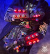 Power node Cybernetic ULTRA BRIGHT red LED gauntlets