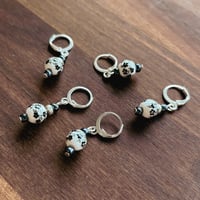 Image 1 of Midnight Bloom Stitch Markers