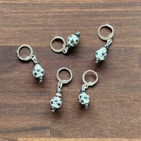Image 2 of Midnight Bloom Stitch Markers