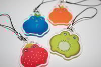 Image 4 of Fruit Frogs Acrylic Phone Charm Blind Bag