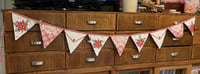 Image 3 of Vintage Christmas Embroidered Tablecloth Bunting V