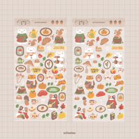 Image 2 of Autumn Season Sticker Sheet 