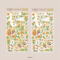 Image 2 of Sunflower Field Sticker Sheet 