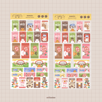 Image 2 of Japanese Sweets Sticker Sheet 