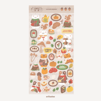 Image 1 of Autumn Season Sticker Sheet 