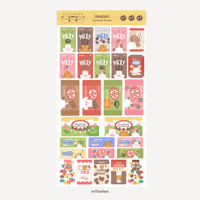 Image 1 of Japanese Sweets Sticker Sheet 