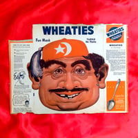 Image 1 of Turko (The Pasha) - Wheaties Cereal mask (1940s-50s) - backside