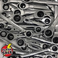 Image 1 of FLASH 10mm - 13mm Ratchet Spanner 2 x #501