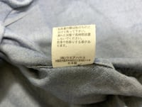 Image 7 of Warehouse Japan indigo dyed chambray shirt, size M