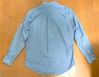 Image 5 of Warehouse Japan indigo dyed chambray shirt, size M