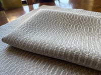 Image 3 of Handwoven linen tea towel in m’s and o’s