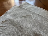 Image 5 of Available for Commission only—Handwoven Linen Tea Towel in Bronson Lace