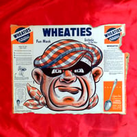 Image 1 of Bristlechin (The Bad Man) - Wheaties Cereal mask (1940s-50s) - backside