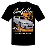 Image 1 of R33 GT-R Godzilla Shirt