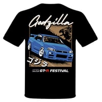 Image 1 of R34 GT-R Godzilla Shirt