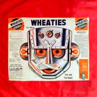 Image 1 of Iron Jaw (The Robot) - Wheaties Cereal mask (1940s-50s) - backside