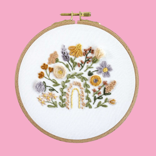 Image of Wildflower Embroidery Kit