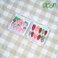 Image 2 of 🍰 strawberry song 🍰 press on nails