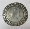 Hammered Silver Coin from Elizabeth I, Larger than All Other Hammered Coins