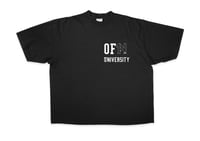 Image 1 of OFN University Unisex Short-Sleeved Oversized Cropped T-Shirt