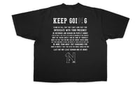 Image 2 of OFN University Unisex Short-Sleeved Oversized Cropped T-Shirt