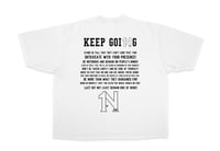 Image 3 of OFN University Unisex Short-Sleeved Oversized Cropped T-Shirt