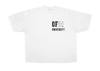 Image 4 of OFN University Unisex Short-Sleeved Oversized Cropped T-Shirt