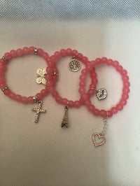 Image 21 of Trio Bracelets Sets with Loads of Charms