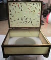 Beautiful Asian Carved Jade and Metal Box--NOTE PRICE LOWERED