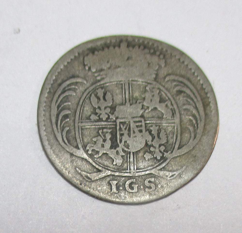 1726 German Saxony Coin, "Taler' or 'Thaler"