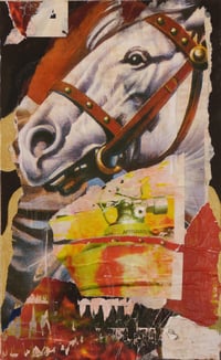 HORSE ON FIRE