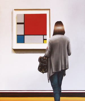 Image of Composition In Red, Yellow And Blue