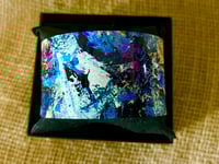 Image 1 of Chunky all the blues cuff bracelet.