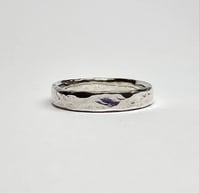 Image 3 of Chunky Hammered  Ring
