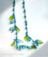 1930's Venetian glass bead flower necklace Image 3