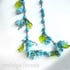 1930's Venetian glass bead flower necklace Image 2