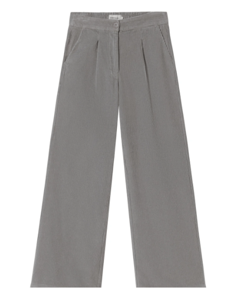 Image of 2-Pantalones Manolita pana gris