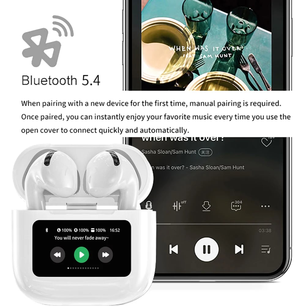  MSL Pro ENC Noise Cancellation Earphone TWS Wireless Earbuds