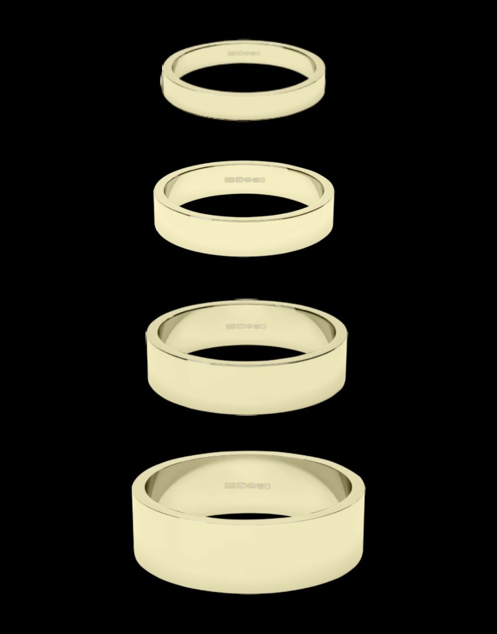 Image of 5MM FLAT WEDDING BAND