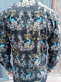 Image 3 of All over peacock design 