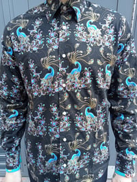 Image 4 of All over peacock design 