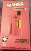 Strawberry watermelon 2 gram disposable cart 