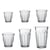 Image of Les verres "PICARDIE" transparent - 4 tailles - Duralex