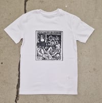 Image 1 of Circle Jerks - Angry Nun white t-shirt