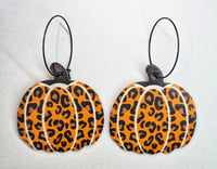 Cheetah Pumpkin Hoops