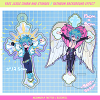 ɴᴇᴡ!✧(PREORDER) DMMd YAOI JESUS AOBA SERAGAKI CHARM AND STAND