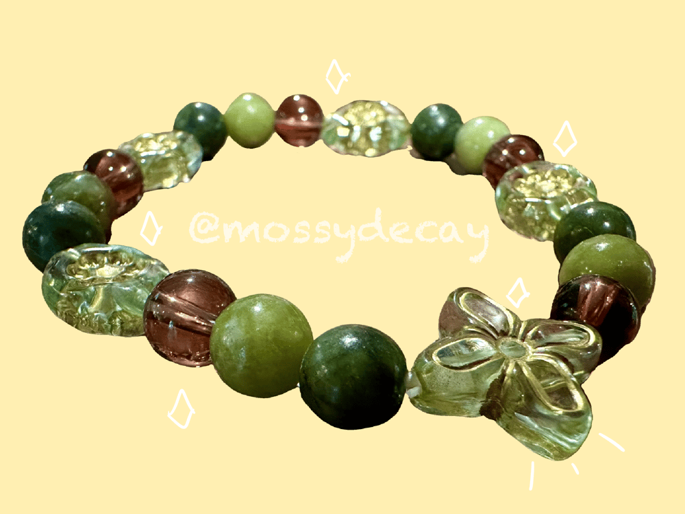 Image of "Jade Flora" Bracelet