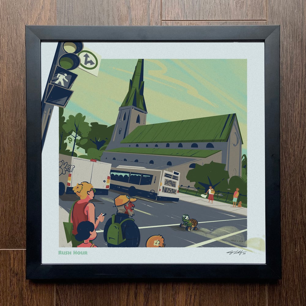 Image of Rush Hour (Framed Print)