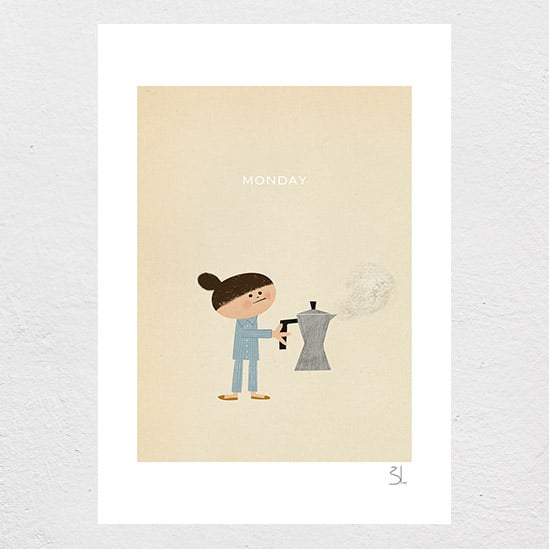 Image of Monday Dose Print