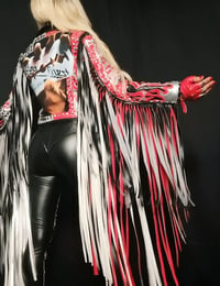 Image 1 of JUDAS PRIEST TURBO LOVER SUPER LONG FRINGE JACKET